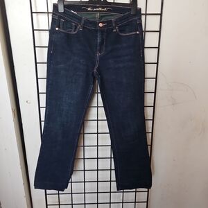 Classic Indigo Straight Leg Women's Jeans